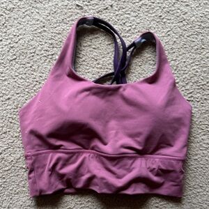 Born Primitive Mauve Strappy Sports Bra